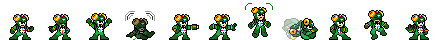 Time Man (Green Alt) | Base Sprite Right