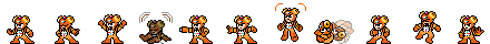 Time Man (Orange Alt) | Base Sprite Left