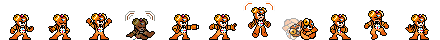 Time Man (Orange Alt) | Base Sprite Right
