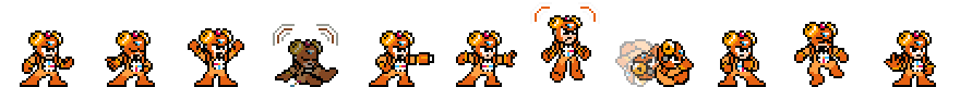 Time Man (Orange Alt) | Base Sprite Right