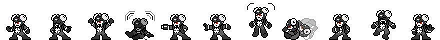 Time Man (Darkness Alt) | Base Sprite Left