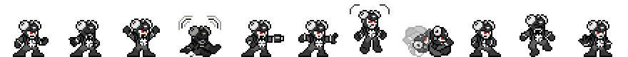 Time Man (Darkness Alt) | Base Sprite Right
