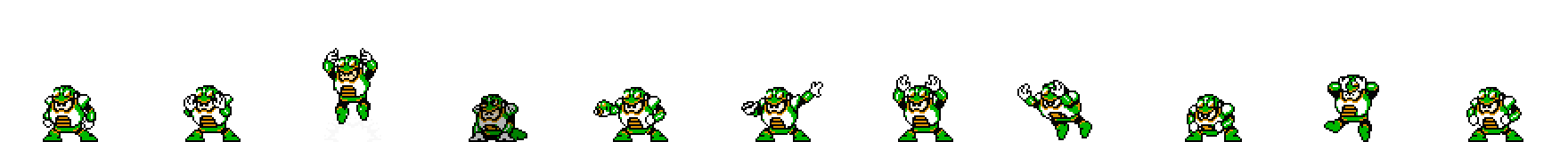 Toad Man | Base Sprite Left