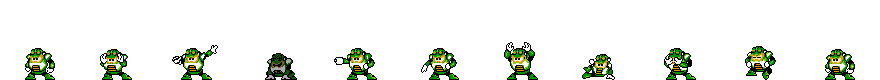 Toad Man (Prototype Alt) | Base Sprite Left