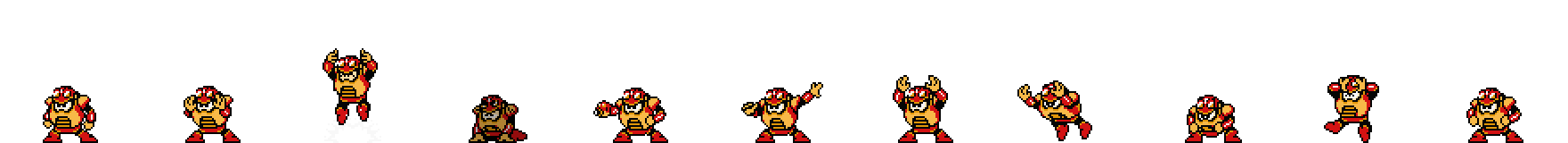Toad Man (Fire-Belly Alt) | Base Sprite Left