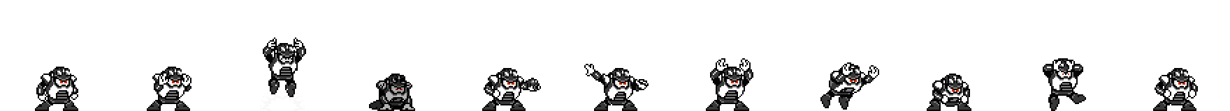 Toad Man (Darkness Alt) | Base Sprite Right