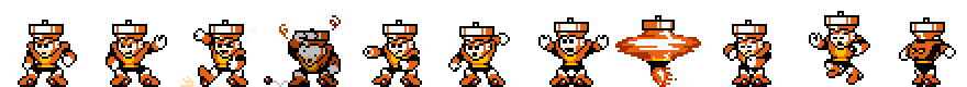 Top Man | Base Sprite Left