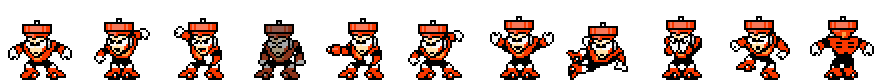 Top Man (Prototype Alt) | Base Sprite Left