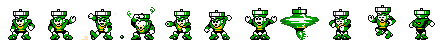 Top Man (Green Alt) | Base Sprite Left