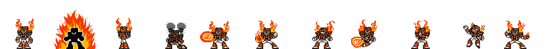 Torch Man | Base Sprite Left