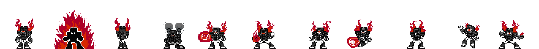 Torch Man (Darkness Alt) | Base Sprite Left