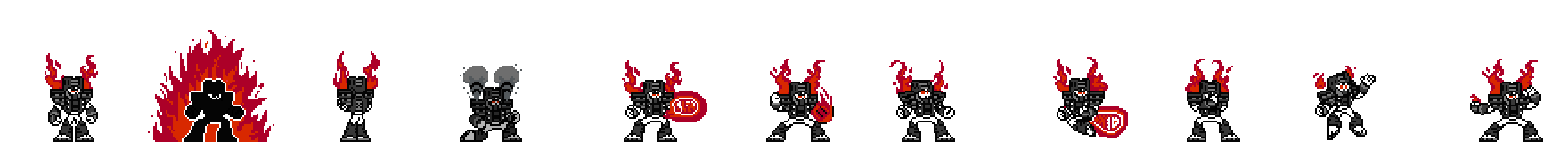 Torch Man (Darkness Alt) | Base Sprite Right