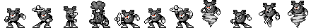 Tornado Man (Darkness Alt) | Base Sprite Left