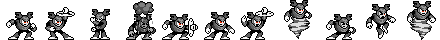 Tornado Man (Darkness Alt) | Base Sprite Right