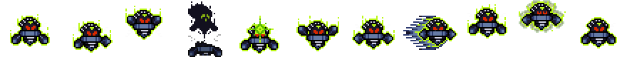 Trille-Bot (Final Weapon Alt) | Base Sprite Right