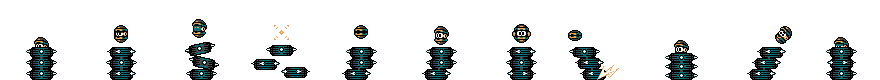 Trio The Wheel (2nd Generation) | Base Sprite Left