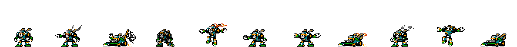 Turbo Man | Base Sprite Left
