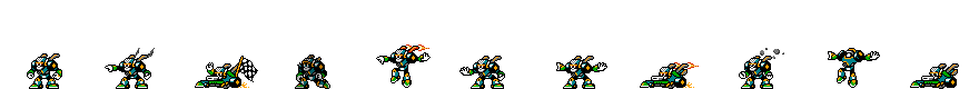 Turbo Man | Base Sprite Left