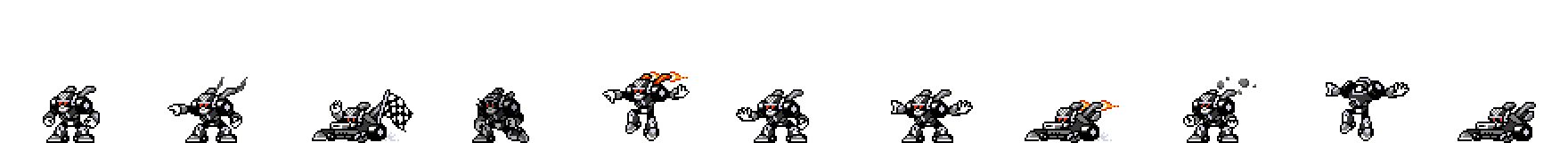 Turbo Man (Darkness Alt) | Base Sprite Left