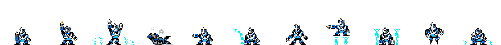 Wave Man (Weapon Alt) | Base Sprite Left
