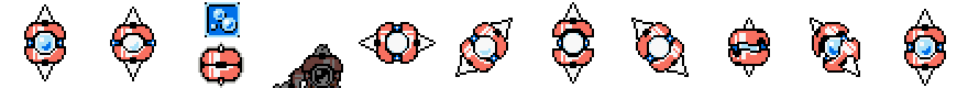 Weapon Archivist (Water Core) | Base Sprite Right