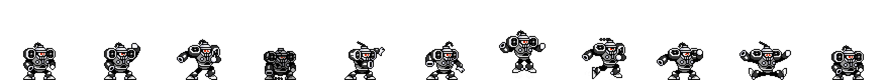 Wind Man (Darkness Alt) | Base Sprite Right
