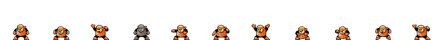 Wood Man (Prototype Alt) | Base Sprite Left