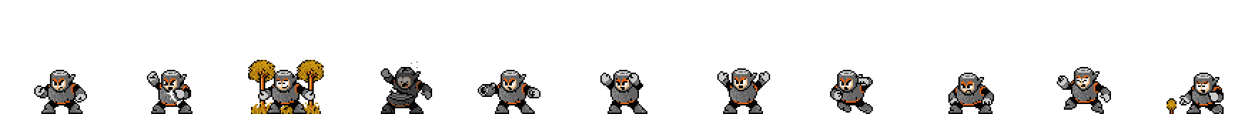 Wood Man (Winter Alt) | Base Sprite Left