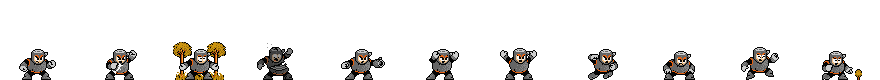 Wood Man (Winter Alt) | Base Sprite Right