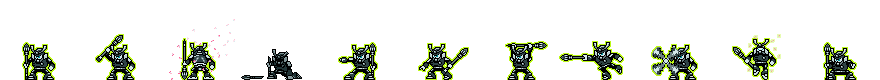 Yamato Man (Asteroid Alt) | Base Sprite Left