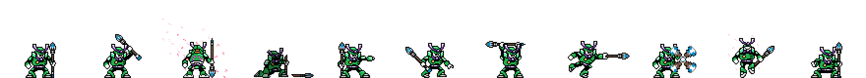 Yamato Man (Midori Alt) | Base Sprite Right
