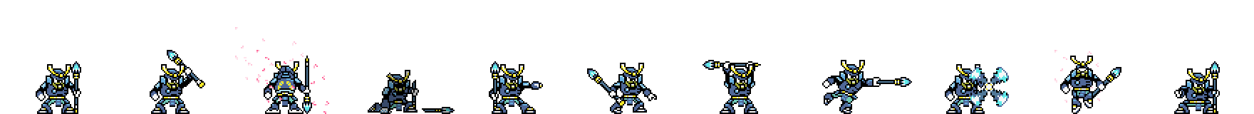 Yamato Man (Network Alt) | Base Sprite Right